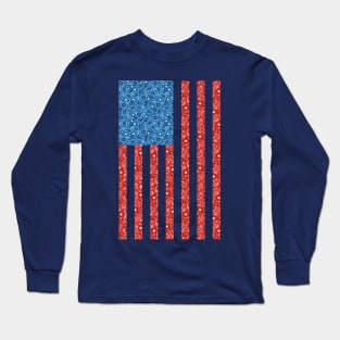 Bandana Flag Long Sleeve T-Shirt